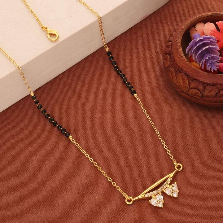 Micro gold polish manglsutra 2002 Imitation jewelry market Mumbai